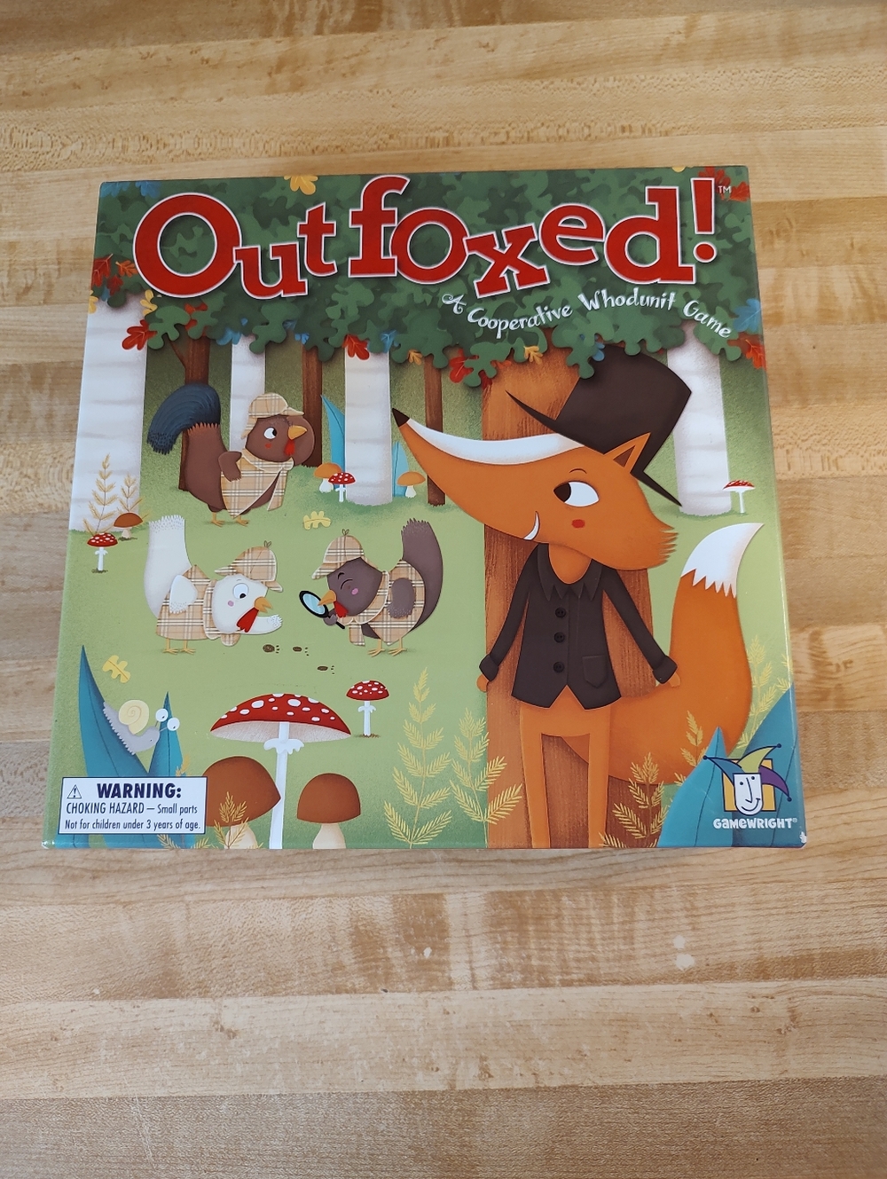 Outfoxed! A Cooperative Whodunnit Game
